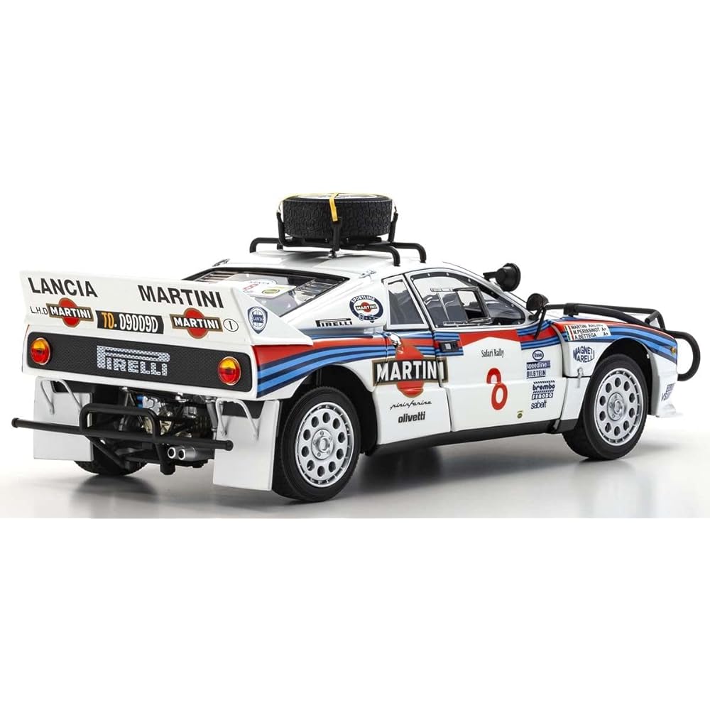 Kyosho Original 1/18 Lancia Rally 037 1985 Safari #8 Completed Product KS08306J