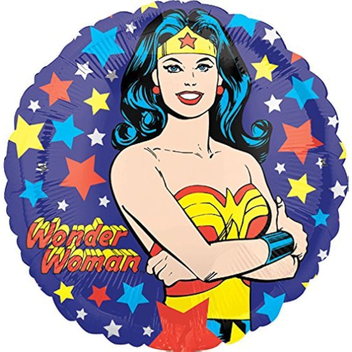 Wonder Woman Party Supplies 2nd Birthday Balloon Bouquet Decorations