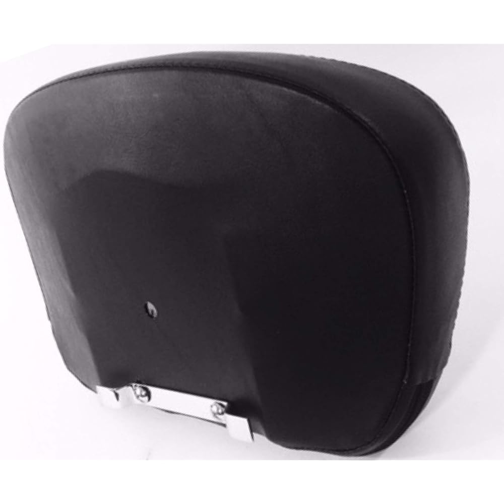 Heritage Classic Style Stud Studded Low Bucket Rear Passenger Backrest Pad for Harley Davidson Softail Fat Boy Dyna Street Bob Sportster Iron 883 Sissy Bar Pads Back Rest Sissybar Upright REF 52348-97