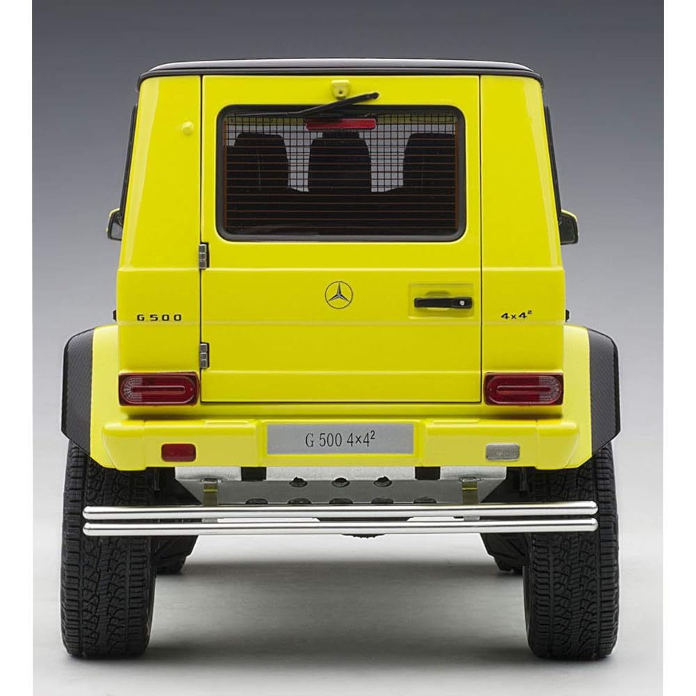 AUTOart 1/18 Mercedes-Benz G500 4×4 Squared Yellow Finished Product