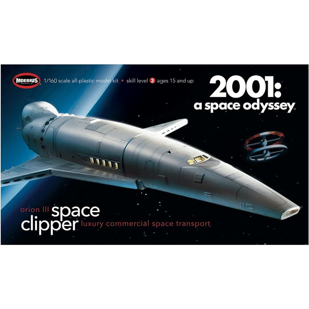 Mobius Model 2001: A Space Odyssey 1/144 Orion Space Clipper