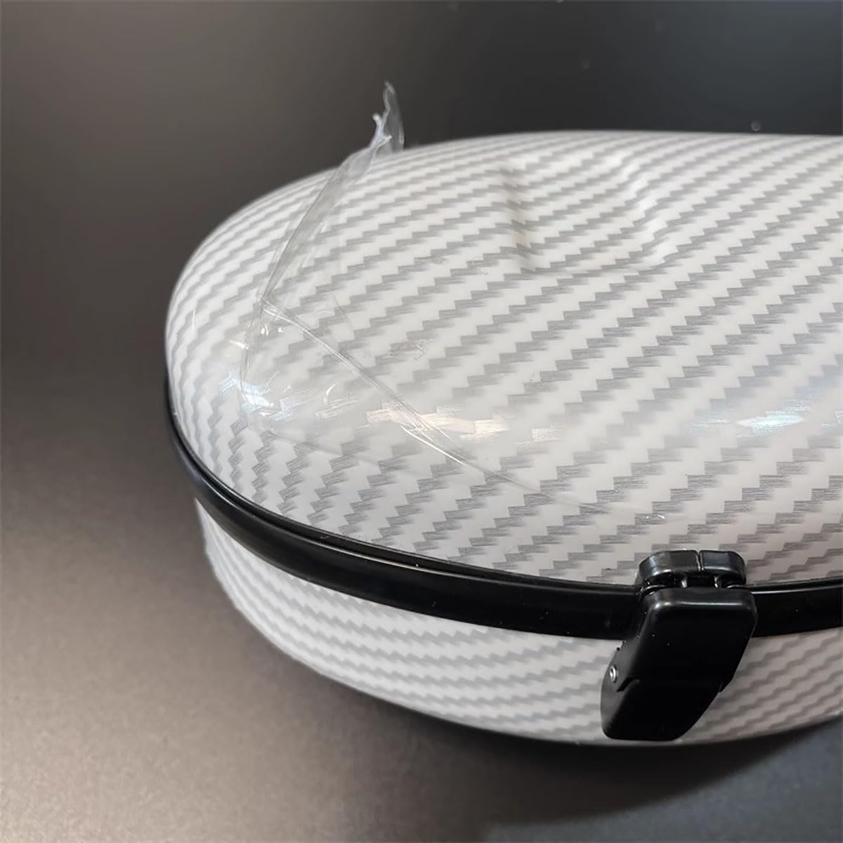 Violin Case Full Size 4/4 Lightweight Carbon Fiber Built-in Hygrometer Multicolor, Brown