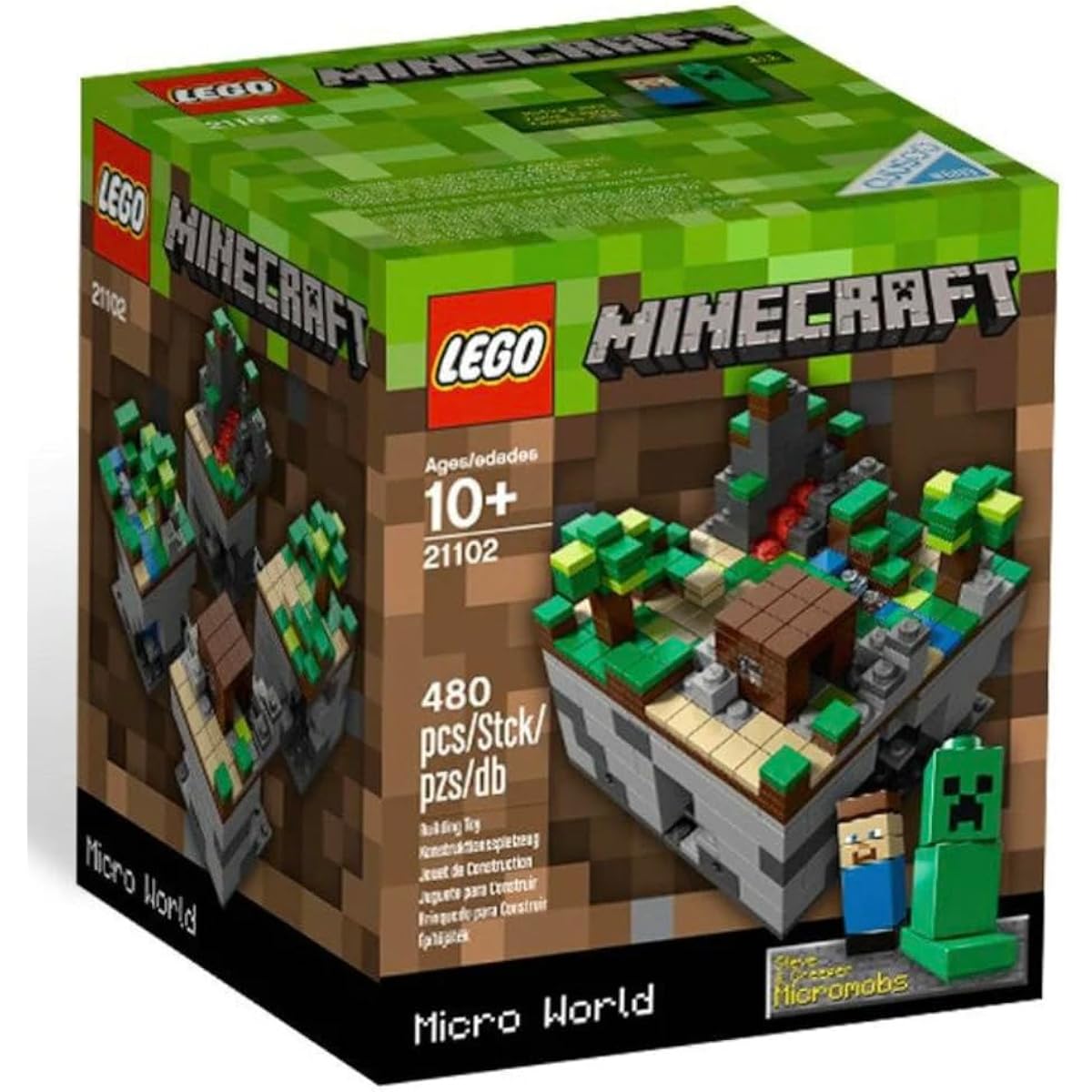 NEW LEGO CUUSOO MINECRAFT MICRO WORLD 21102 sealed nib nisb rare exclusive mobs