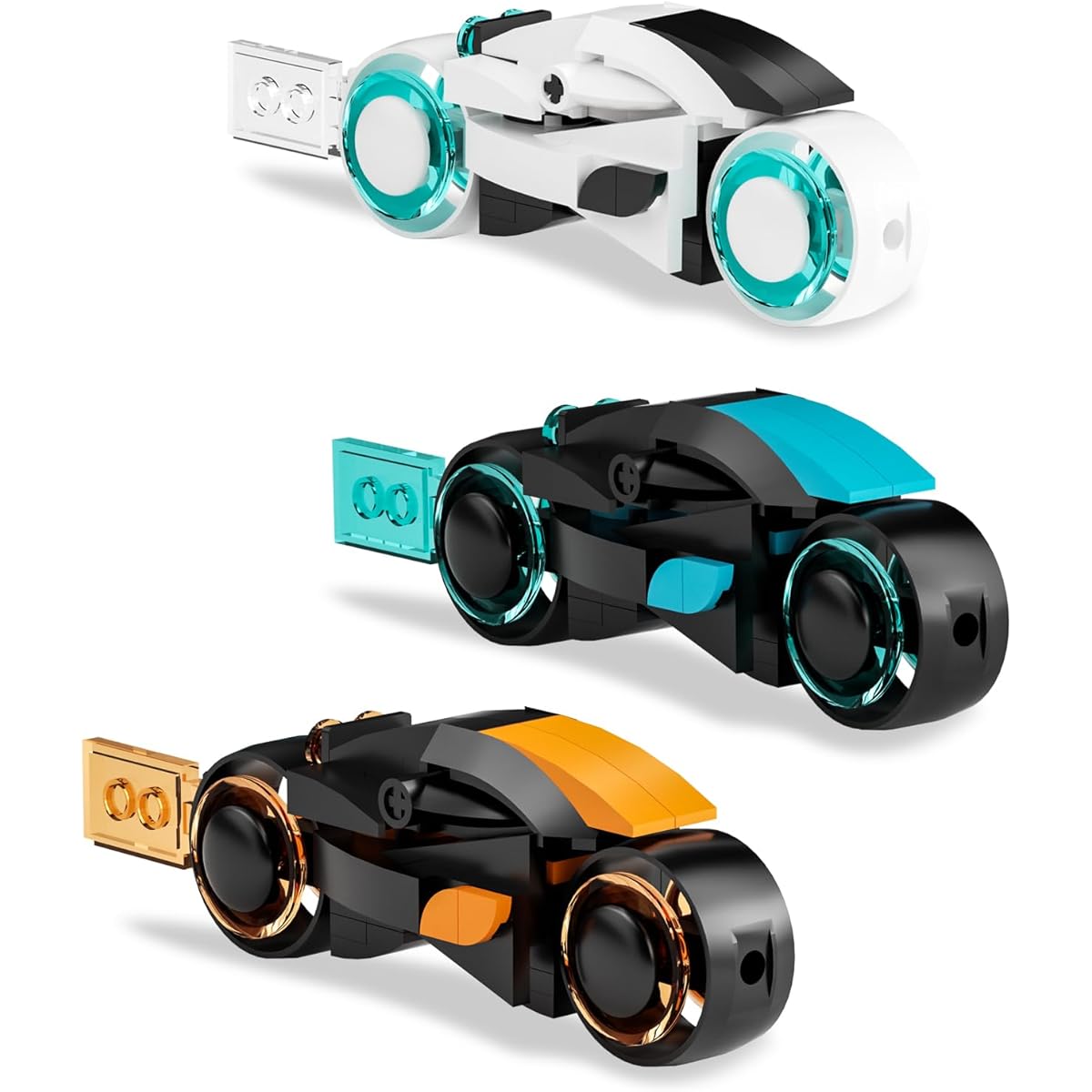 Taojiyuan Tron Legacy Building Blocks Car Model Set Toy(201 Pieces)