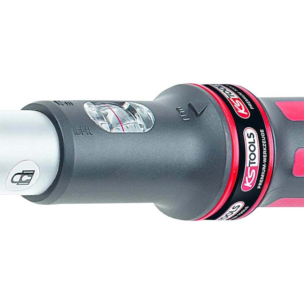 KS TOOLS ERGOTORQUE®basic torque wrench with rotary mushroom ratchet head 20-200Nm 516.2042