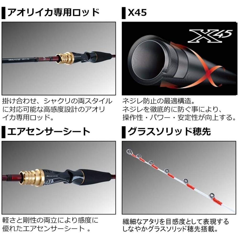 DAIWA boat rod Analystar Aori S-150 fishing rod