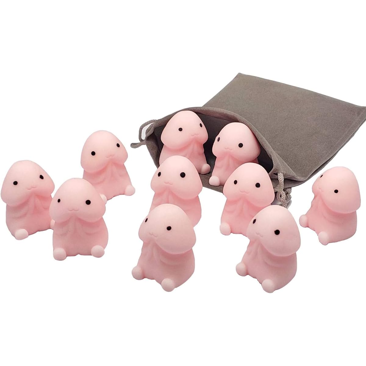 re Relief Goods, Squeeze Set, Squeeze, Good Texture, Soft, Cute, Kill Time, Gachapon, Festivals, Fireworks, Christmas, Events, Parties, Birthday Gifts, Gifts, Lucky Bags, Festival Prizes, Gifts, Relaxing Goods, Children's Prizes, Unisex (A-100 Piece Set)