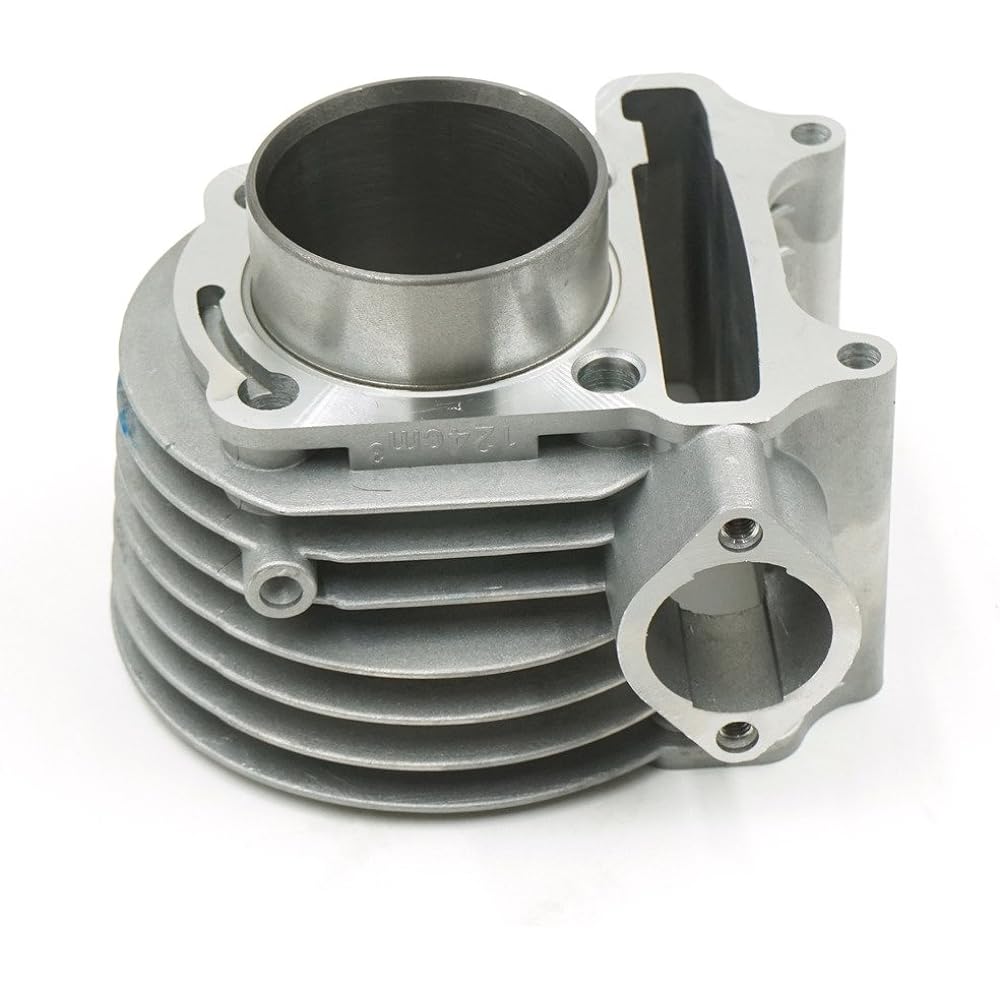 Glixal ATMT1-014 GY6 125cc Chinese Scooter ATV Moped Engine 52.4mm Cylinder Kit with Piston Kit 4T 152QMI JONWAY ZNEN Roketa JCL Taotao Dongfang
