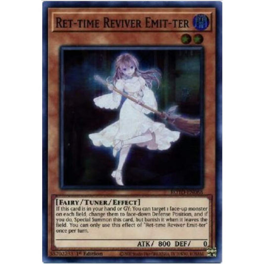 Ret-time Reviver Emit-TER - ROTD-EN088 - Super Rare - 1st Edition