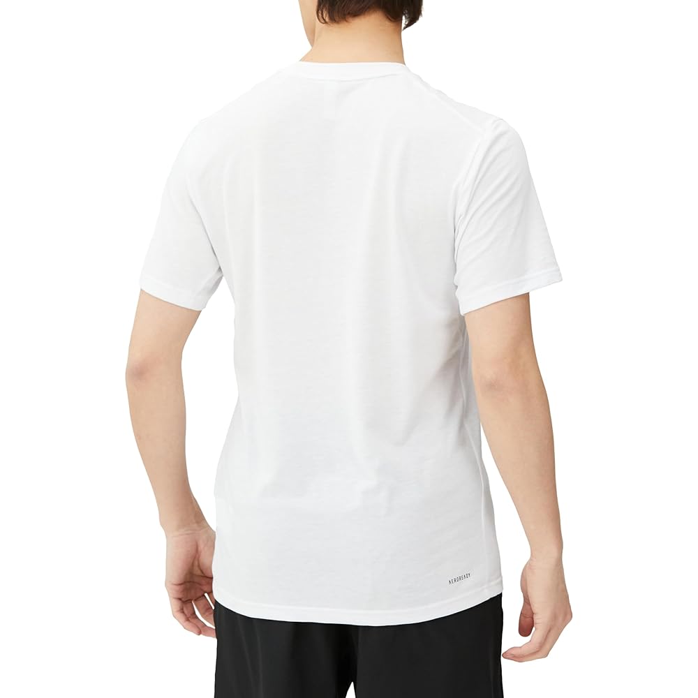 [Adidas] Training Short Sleeve T-Shirt Train Essentials Feelready Logo BXH37 Men's