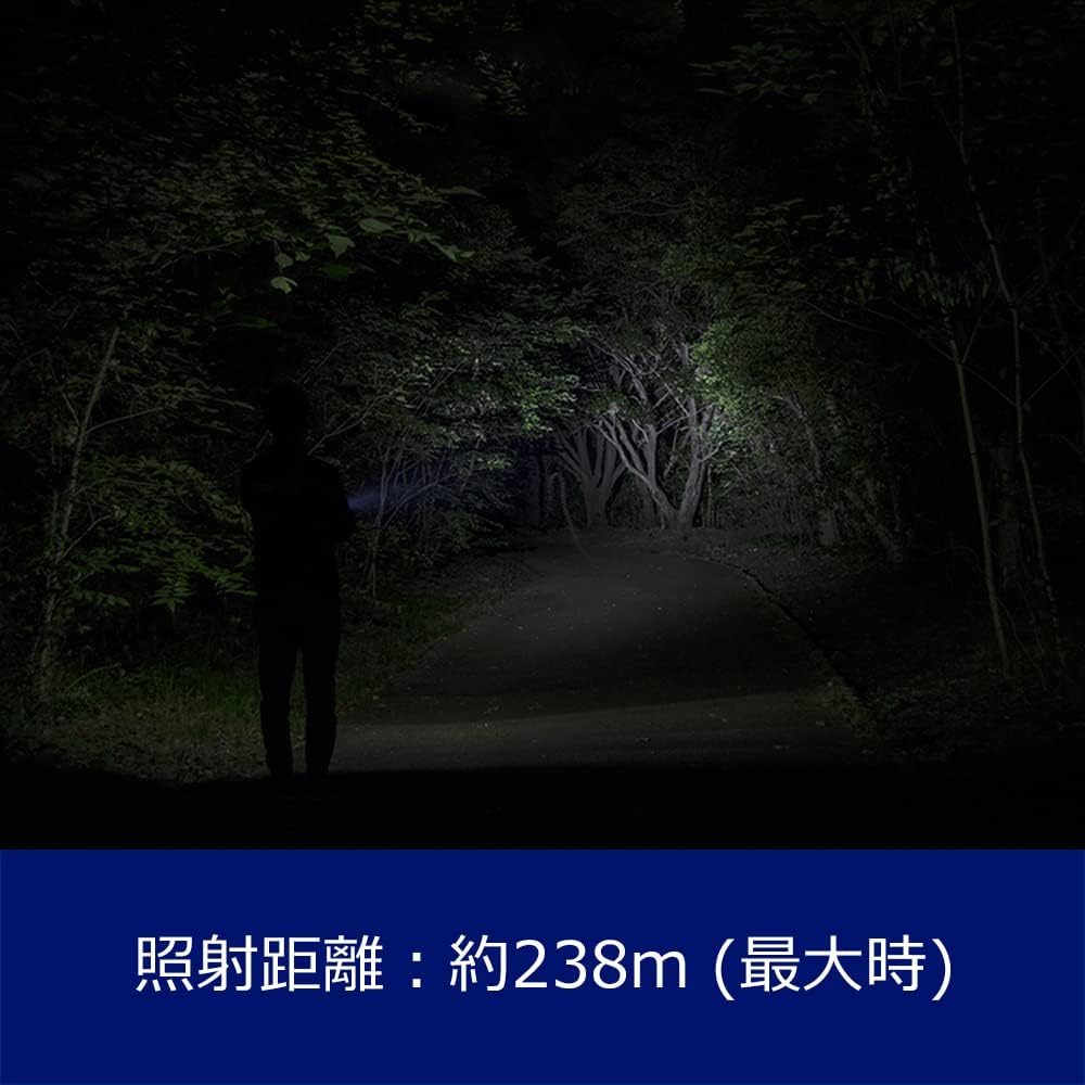 GENTOS LED flashlight brightness 370~550 lumens AA battery Owl OW-032D/OW-033D