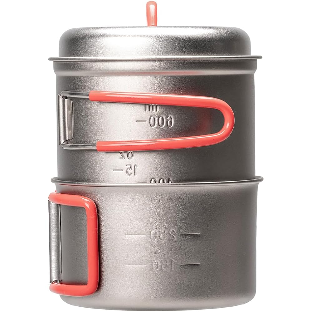 EVERNEW Ti U.L. Solo set 750 ECA540 Titanium