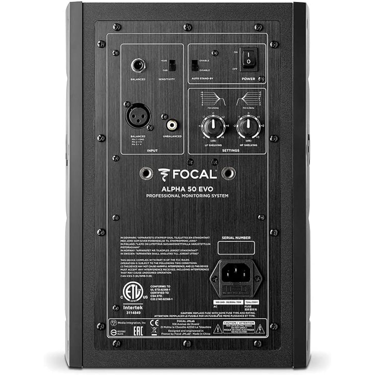 1 x Focal Professional ALPHA EVO 50 monitor speaker