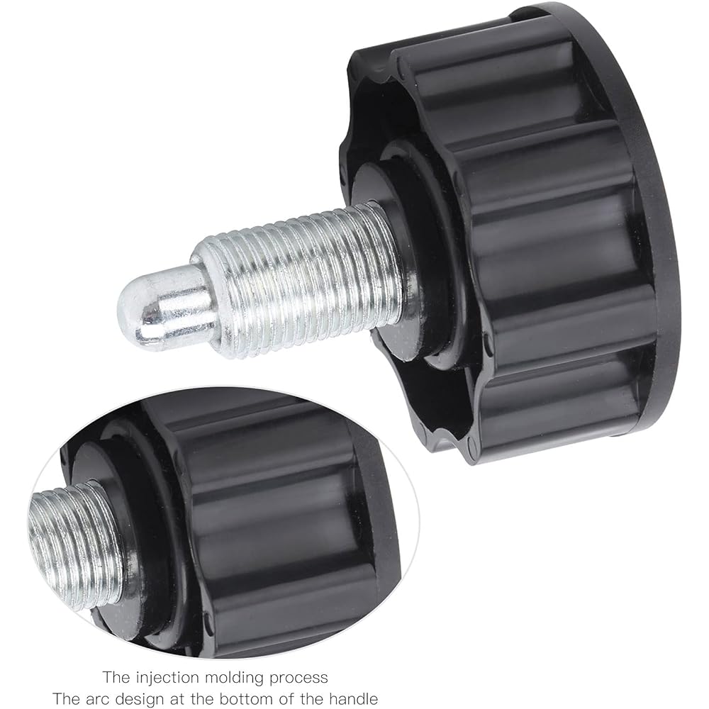 Fitness Adjustment Knob, 5 Pieces Fitness Pop Pull Pin Knob M16 Exercise Training Machine Release Bike Equipment