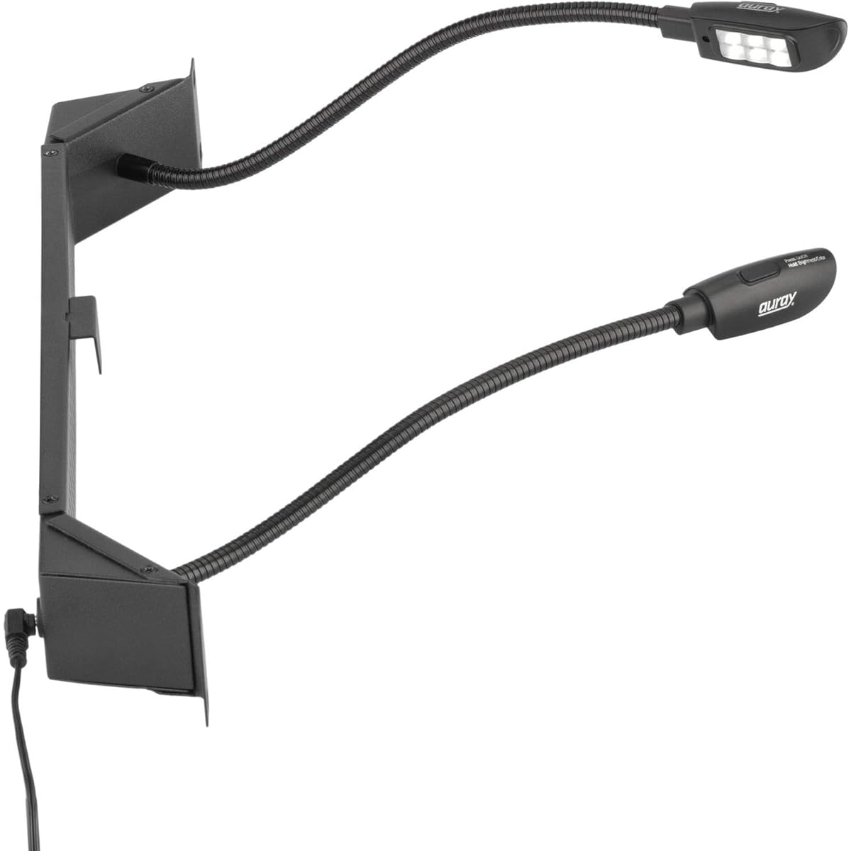 Auray DLED6-RM Rack Mount Dual 6LED Gooseneck Light