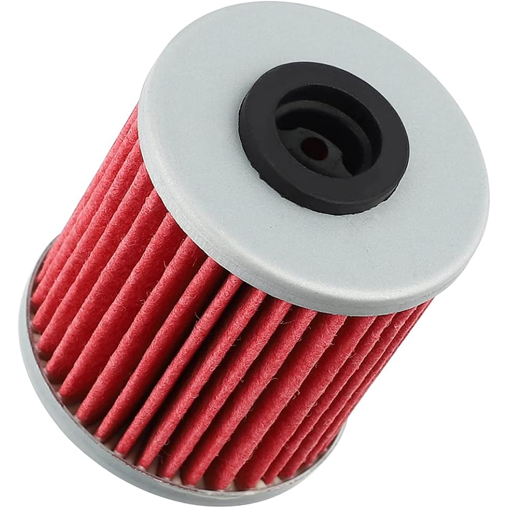 AloneGoer 6 Pieces HF207 Oil Filter Compatible with Kawasaki KX250 KX250F KX450F RMX450Z RMZ250 RMZ450 Beta EVO 250 300 ‎52010-61125