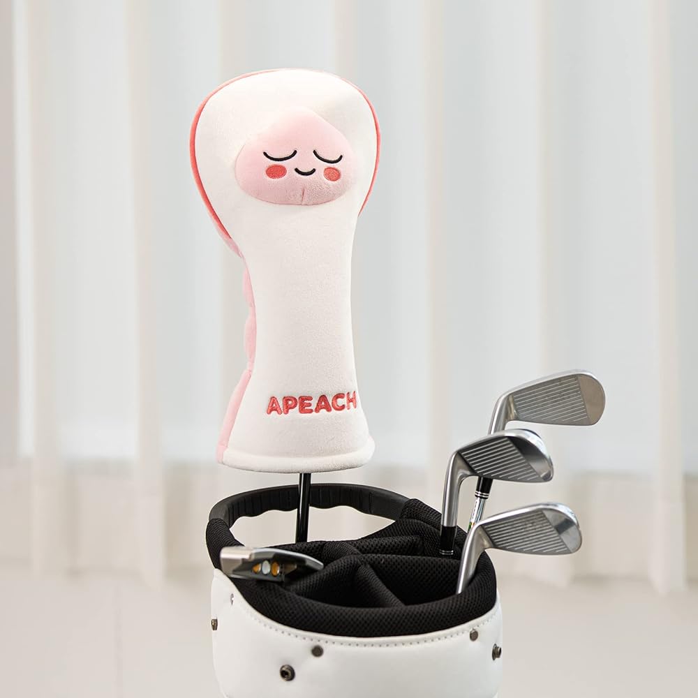 [Official] KAKAO FRIENDS GOLF Soft Driver Cover, Character Golf Head Cover