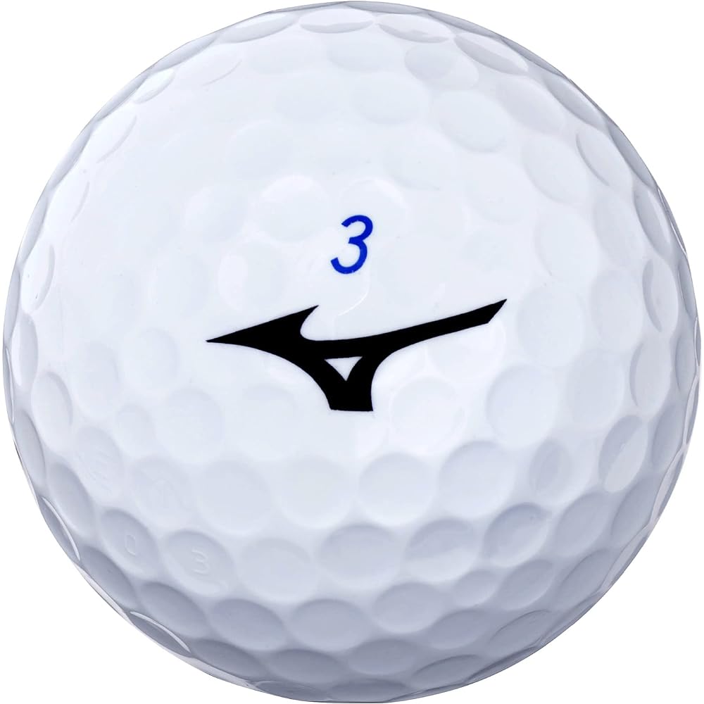 MIZUNO Golf Ball RB Tour Series White Distance & Control Type Compatible with head speeds of 38 m/s or more Soft feel 3-piece structure Equipped with axial flow dimples