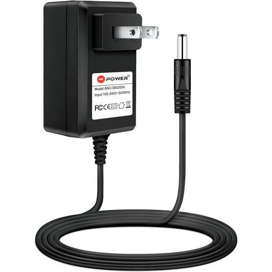 PKPOWER AC Adapter for Yamaha YDP-131 YDP-213 YDP-S30 YDP-140 YDP-141 YDP-142 YDP142 YDP-S31 Keyboard Power Supply Williams Allegro 1 2 Legato 88 Key Digital Piano Wall Home Charger