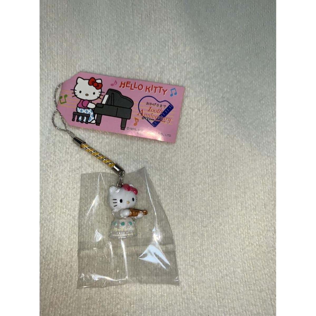 Ito Musical Instruments 100th Anniversary Limited Kitty Musical Instrument Performance Series Netsuke Violin