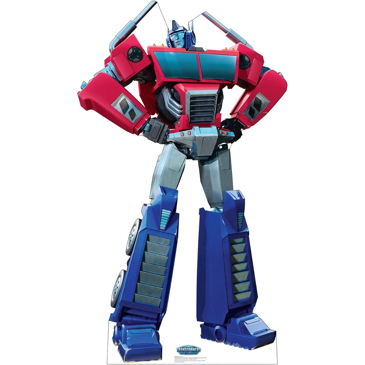 Cardboard People Optimus Prime Cardboard Cutout Stand Up - Transformers EarthSpark (TV Series)