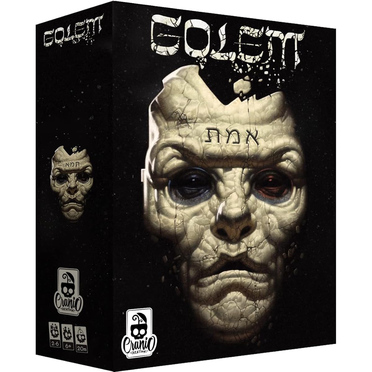 Golem Board Game | Strategy Game | Renaissance Fantasy Game | Engine Building Game for Adults and Teens | Ages 14+ | 1-4 Players | Average Play Time 90-120 Minutes | Multicolor (board game, English Edition) by Cranio Creations )
