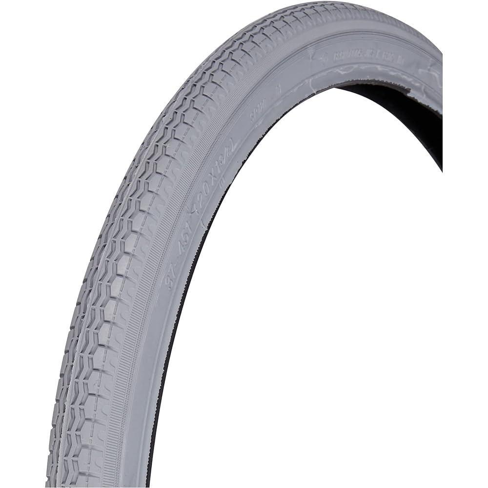 Shinko Wheelchair Tire + Tube Set WO SR120 Gray 20 x 1 3/8 Bicycle 20 Inch 65043 SR120