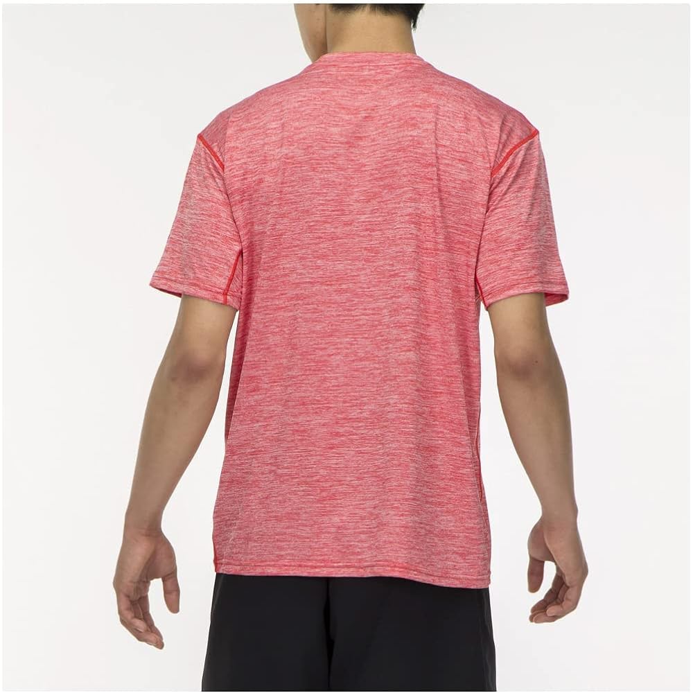 [Mizuno] Tennis Wear Practice Shirt Sweat Absorbent Quick Drying Dynamotion Fit 62JA2Z14