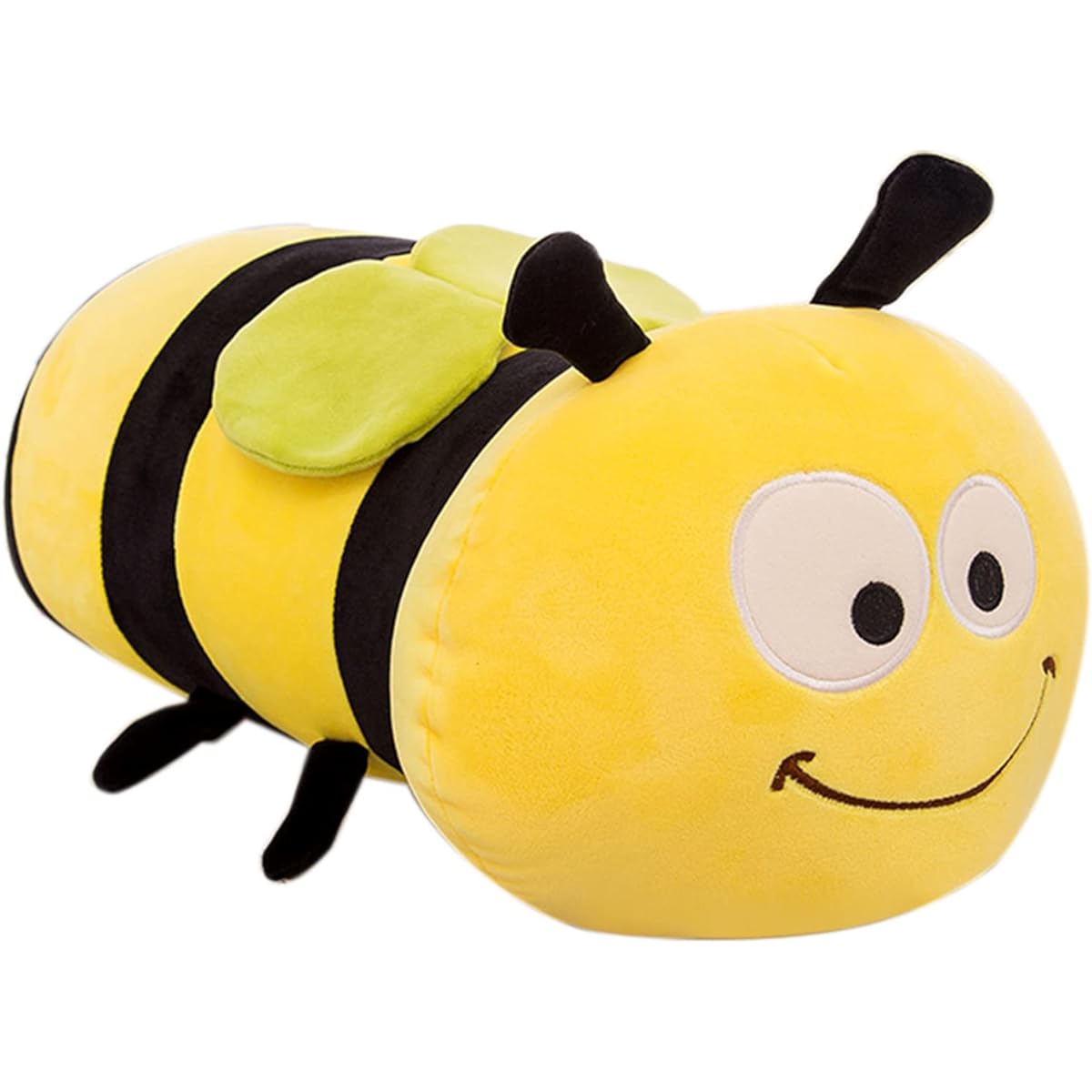 CHELEI2019 17.7" Bee Plush Toy, Soft Yellow Bumblebee Pillow Stuffed Animal Gift for Kids