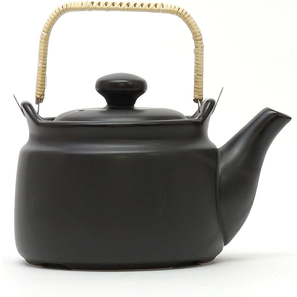 Yamakiikai Black Glaze Heat Resistant Earthen Bottle No. 10 F1155 1800cc