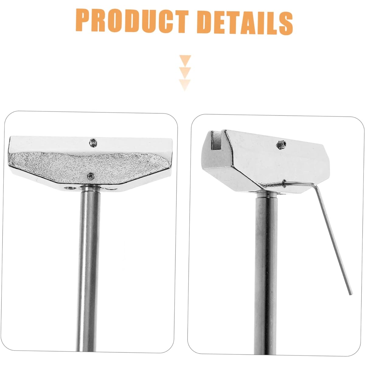 VICASKY 5pcs Fret Installation Kit Capo Fret Insert Fret Press Bass Jig Multi-Tool Cowl Insert Guitar Ukulele Installation Tool Bass Installation Lens