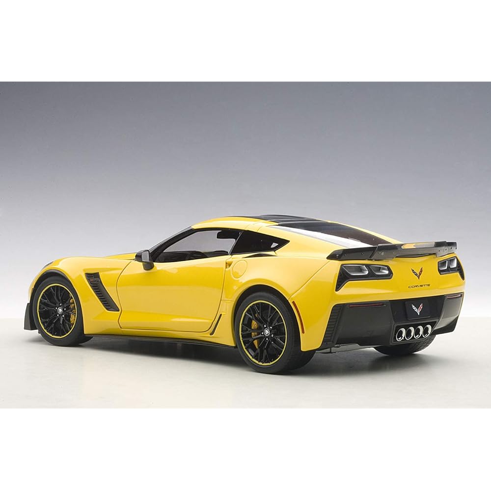 AUTOart 1/18 Chevrolet Corvette (C7) Z06 C7.R Edition (Yellow) Completed Product
