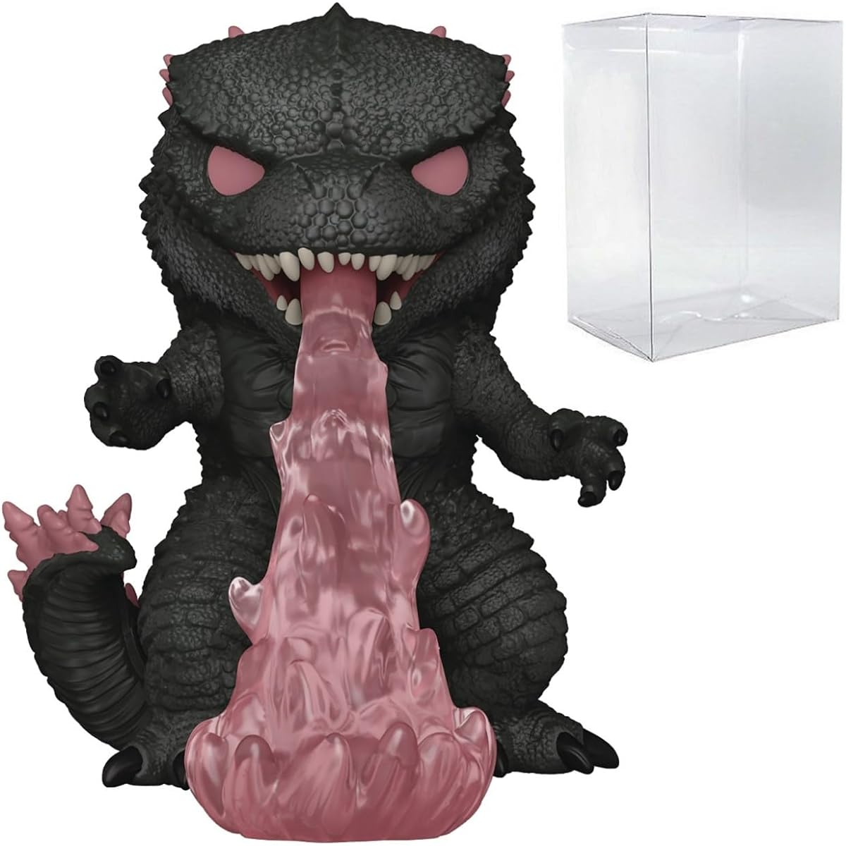 POP Movie: Godzilla x Kong: The New Empire - Godzilla with Heat Rey Funko Vinyl Figure (Includes Compatible Box Protector Case), Multi-Color, 3.75