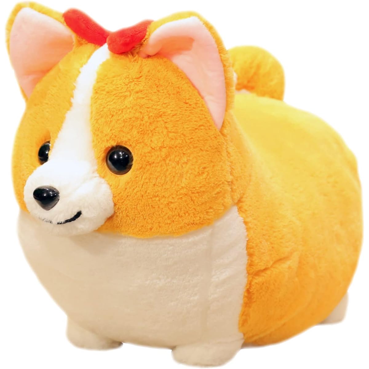 Corgi stuffed animal, hug pillow, Corgi dog, cute Corgi stuffed animal, for kids, baby, cute, soothing, fluffy, soft, room, office, store decoration, couple, Christmas, birthday, present