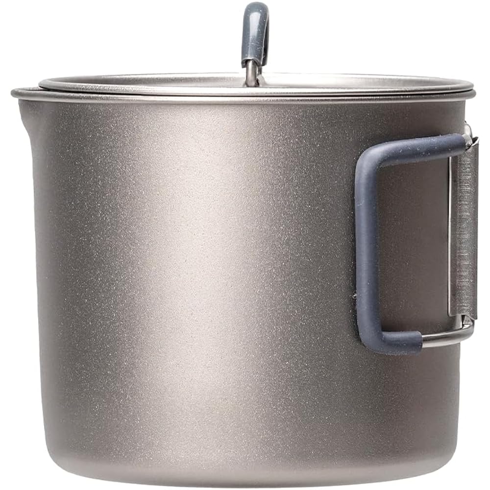 EVERNEW Titanium Cooker with Storage Bag MP500 Flat ECA620