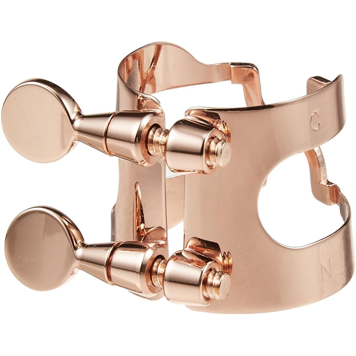 Harrison Hurtz B♭clarinet ligature pink gold plate finish