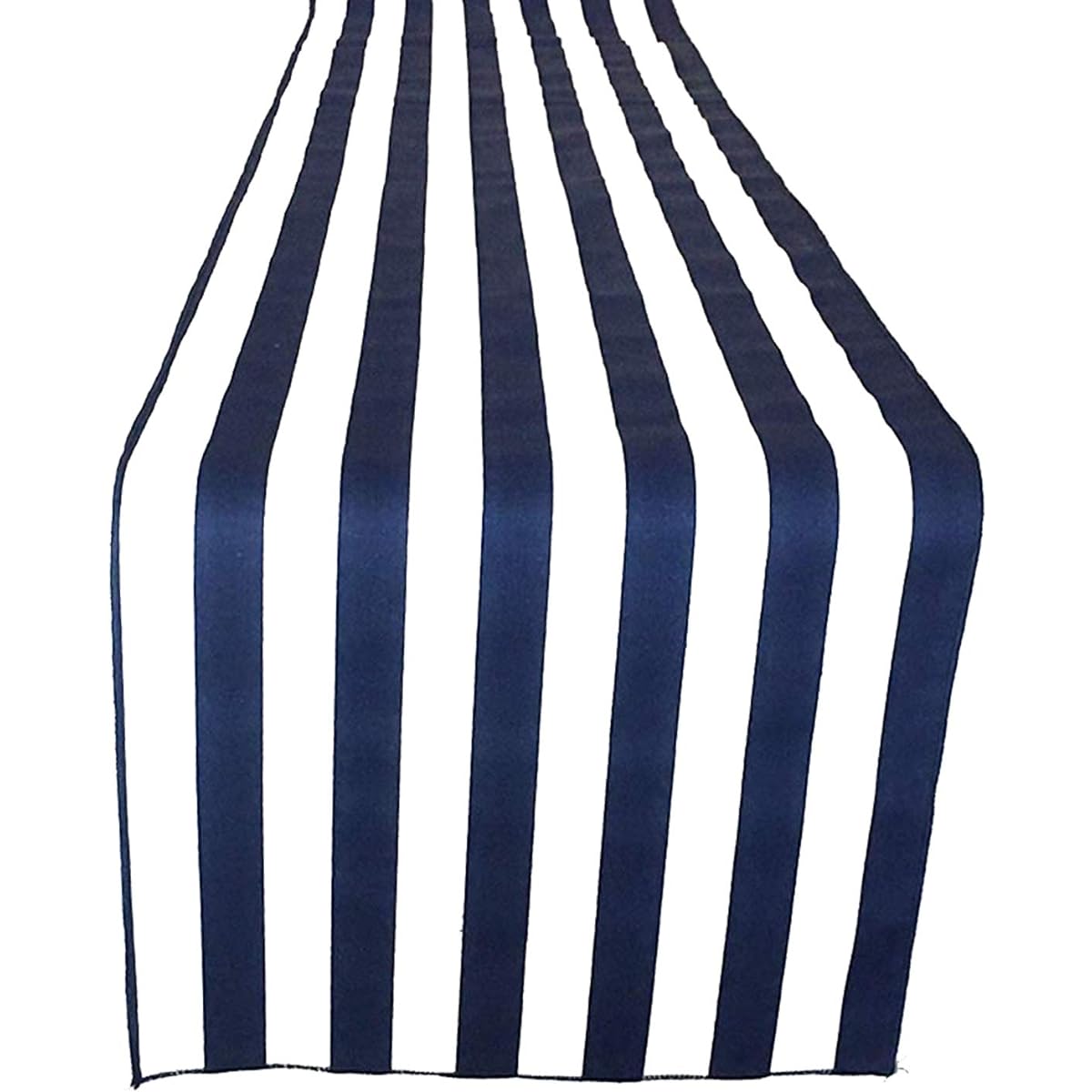LoveMyFabric Decorative Cotton 1 Inch Navy Blue and White Stripe 12"x108" Table Runner Party Event Wedding/Bridal Shower Home Decor