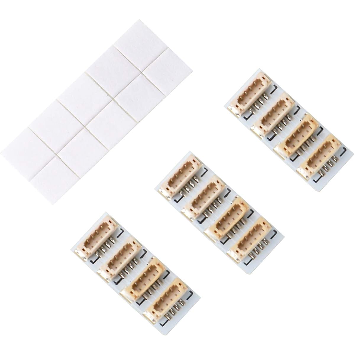 BRIKSMAX RGB 4-Port Expansion Board for DIY Lego/Moc Lighting (3 Pack)