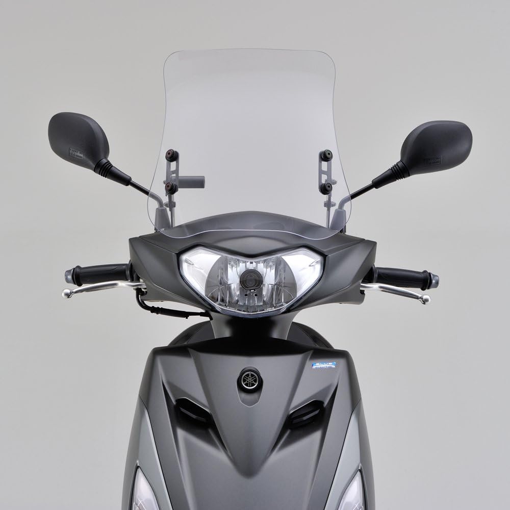 Daytona Motorcycle Screen with Clamp Bar for Axis Z (17-21) Windshield RS Series Long Clear 96553