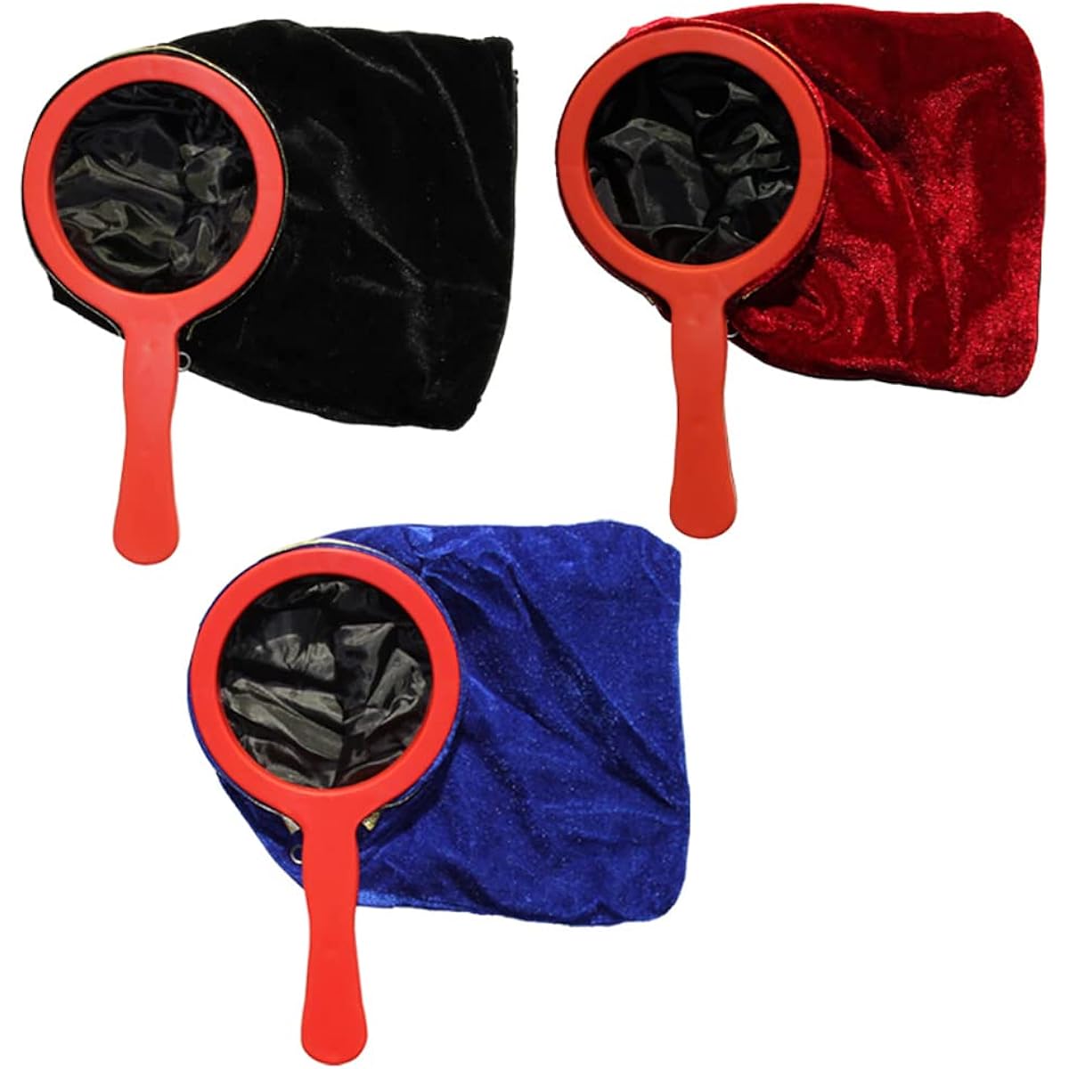 Surakey 3 Pieces Magical Magic Props Change Bag Appearing and Disappearing Magic Tricks Beginner Props Kids Toys Magic Bag with Appearing and Disappearing Objects for Stage Performance Home Practice