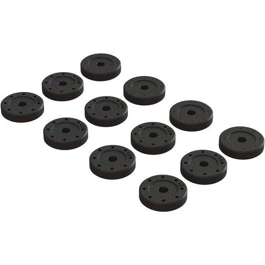 ARRMA ARA330739 Shock Piston Set 1.4mm (8), 1.5mm (8), Blank (4), ARA330739