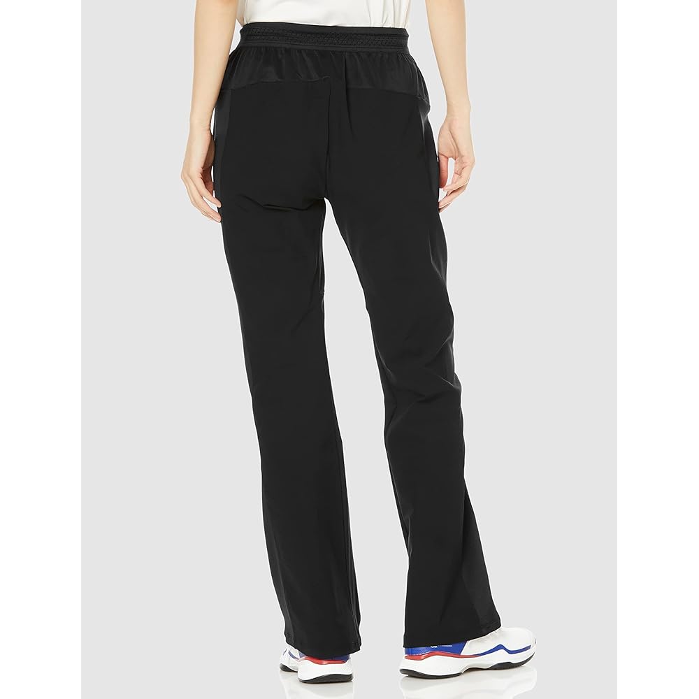 [Le Coq Sportif] Long Pants (Flare) for Tennis, Practice, Movement, Sweat Absorbent, Quick Drying, Stretch, Cool to the Touch, Women's