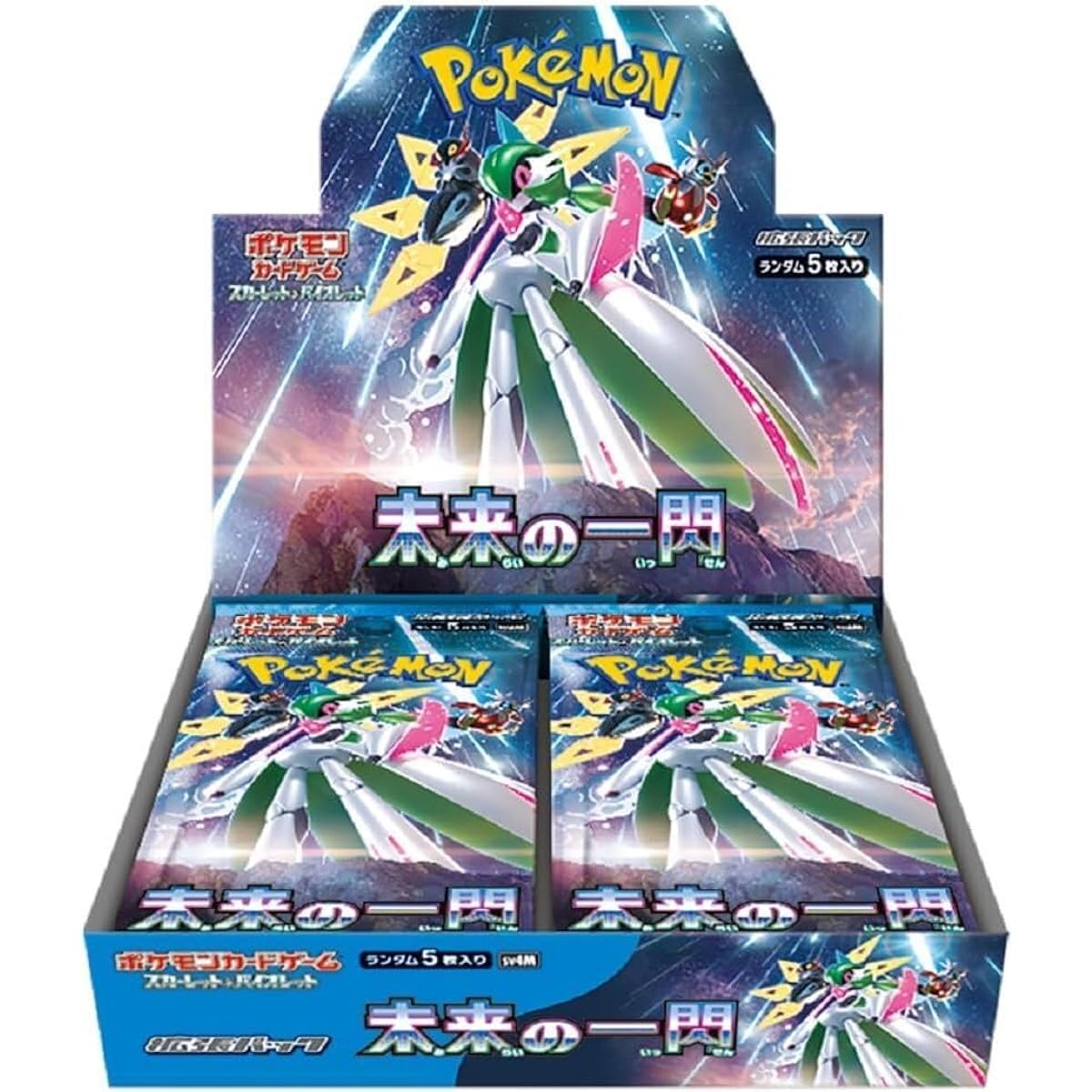 [Unopened box with shrink wrap] Flash of the Future BOX Pokemon Card Game Scarlet & Violet Expansion Pack