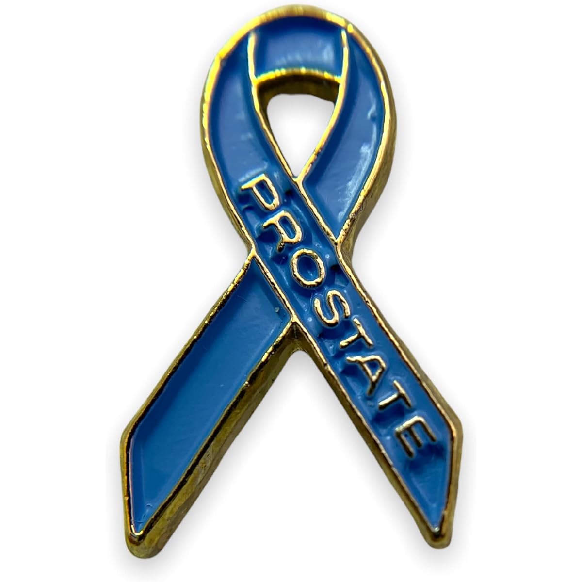 Prostate Cancer Awareness Ribbon Lapel Pin
