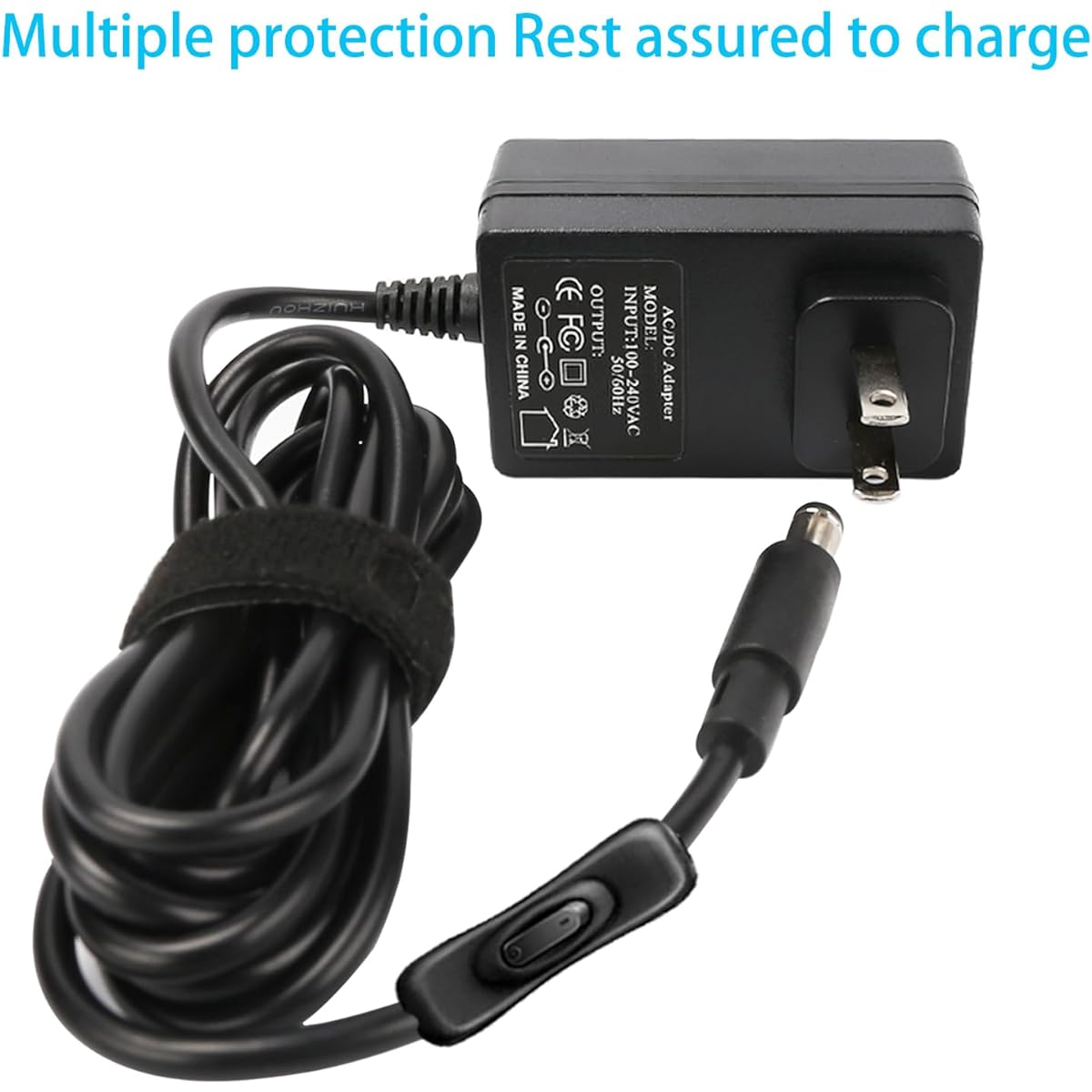 12V 2A 2000mA 24W Power Adapter Regulated Switching Power Cord 120VAC - 12VDC Transformer