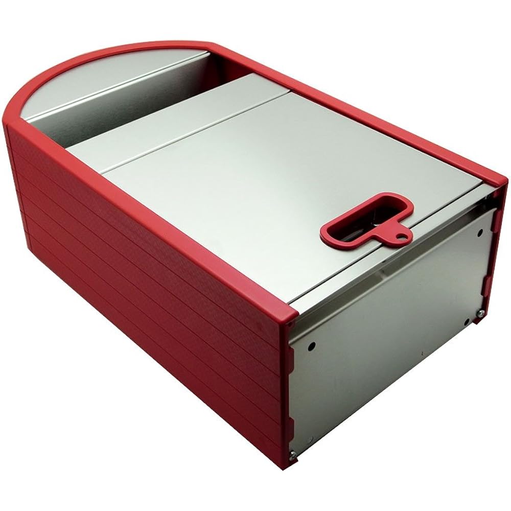 Meiwa Home Post External Type W210XD125XH375mm Red