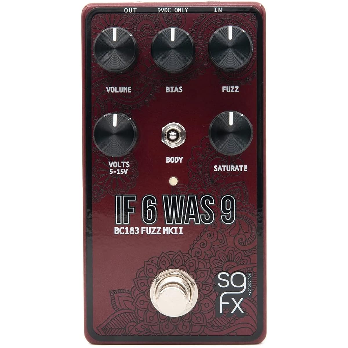 SolidGoldFX IF 6 WAS 9 BC183 MKII Fuzz Guitar Effector