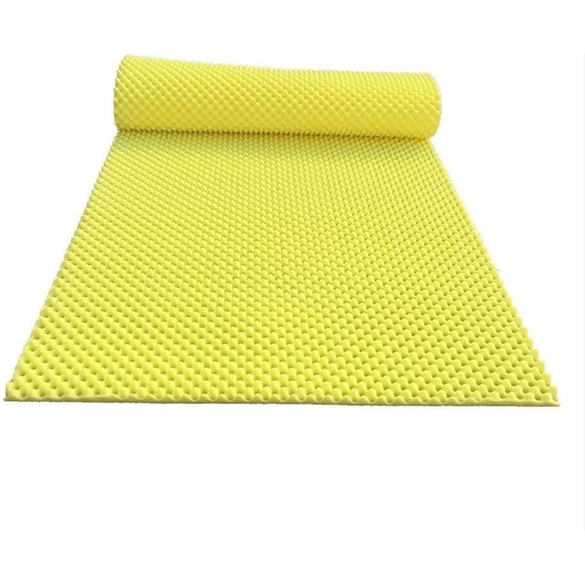 Wall sound-absorbing cotton, indoor sound-absorbing cotton, bedroom, living room, acoustic panel, thickness: 3.5CM (gray) (yellow)