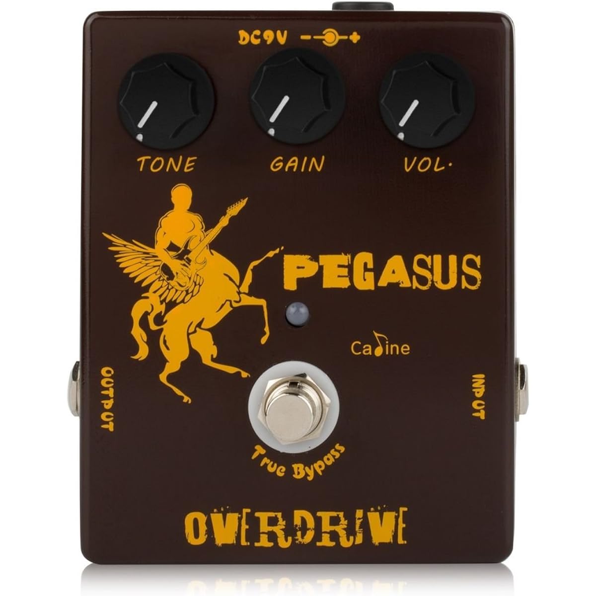 Caline CP-43 Overdrive Pedal Pegasus OD Effect True Bypass Kron Centaur Simulation