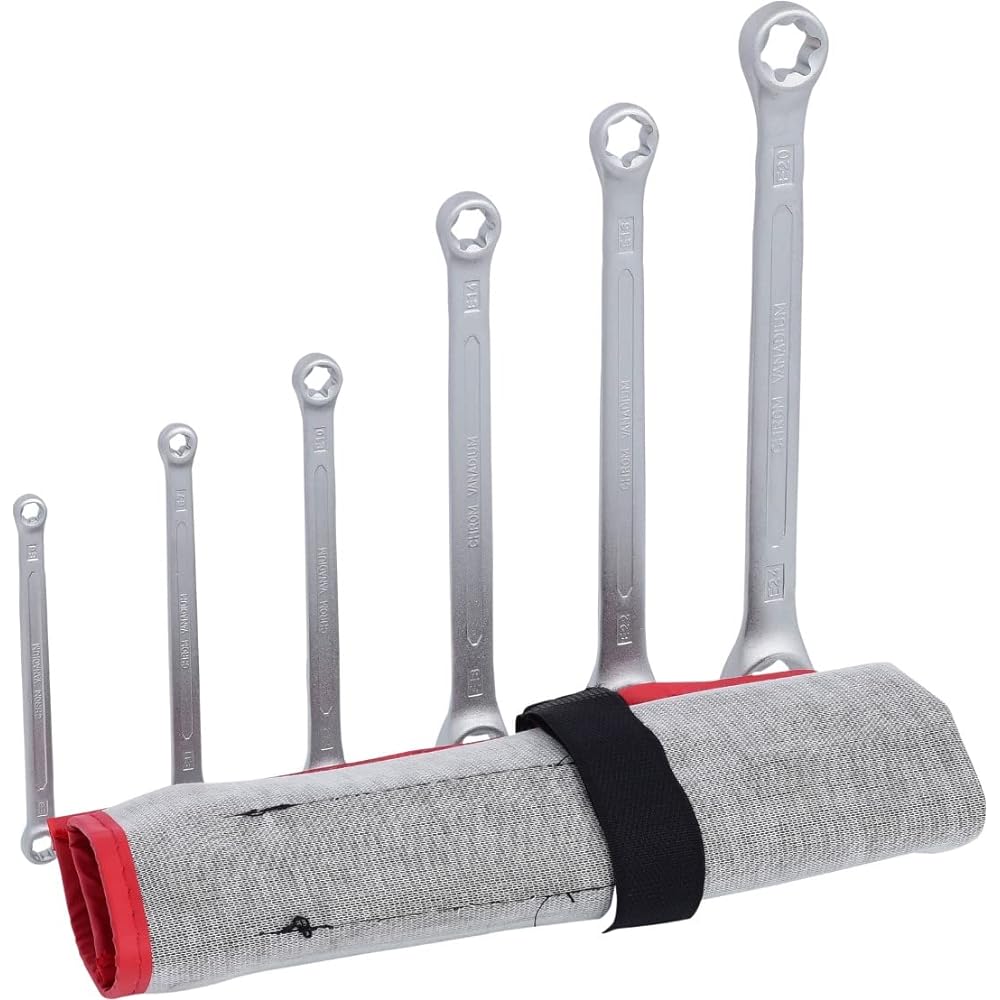 KS TOOLS CLASSIC double ring spanner set for TX E-Profile 6 pcs 911.0370